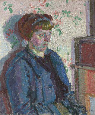 Harold Gilman Sylvia Gosse France oil painting art